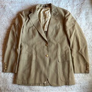 beige blazer